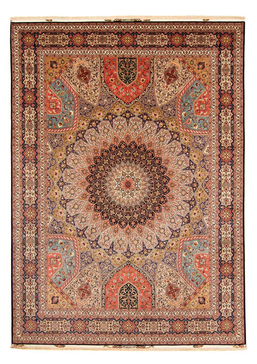 Tappeto Persero - Tabriz - Reale - 410 x 304 cm - multicolore