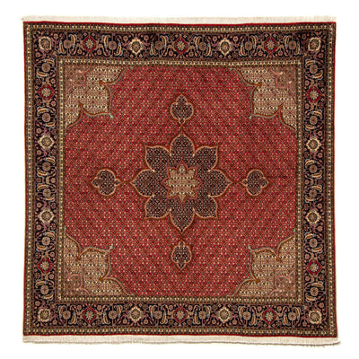 Tappeto Persero - Tabriz quadrato  - 203 x 200 cm - rosso