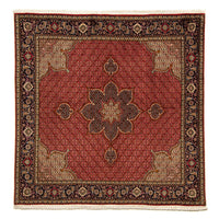 Tappeto Persero - Tabriz quadrato  - 203 x 200 cm - rosso
