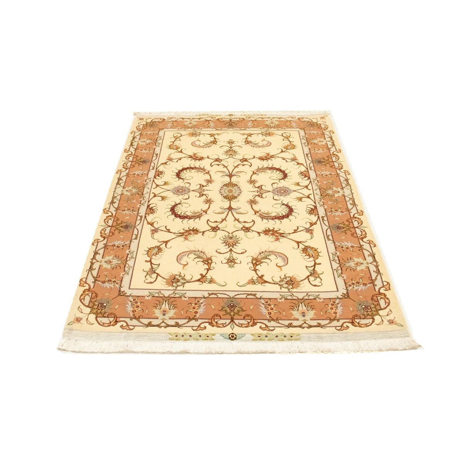 Tappeto Persero - Tabriz - Reale - 162 x 103 cm - beige