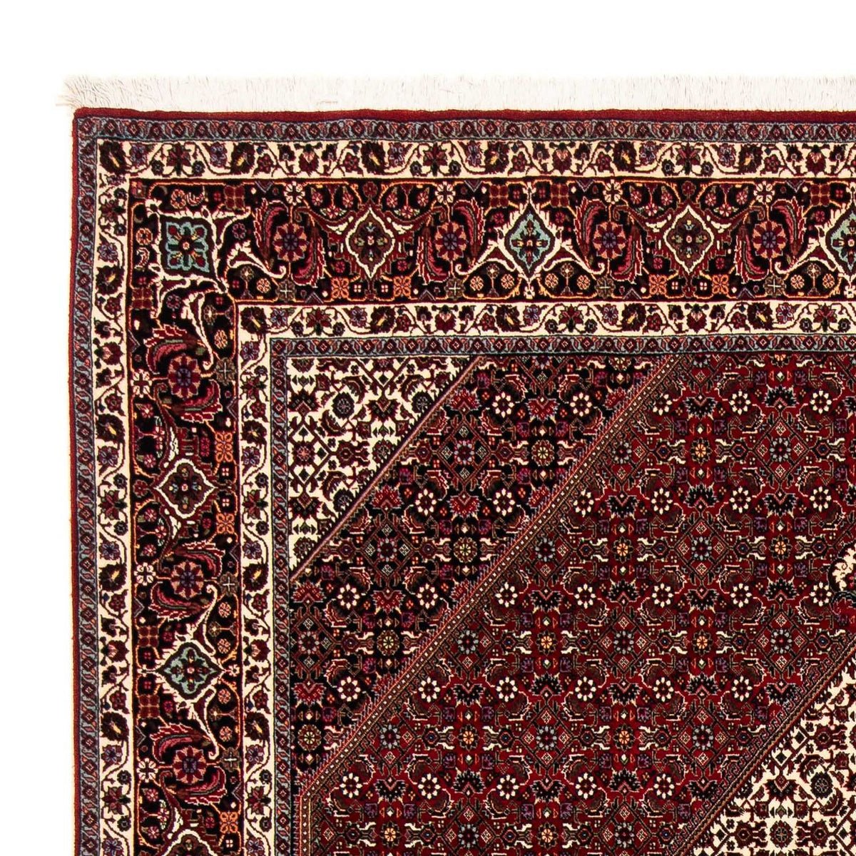 Tappeto Persero - Bidjar - 257 x 204 cm - rosso scuro