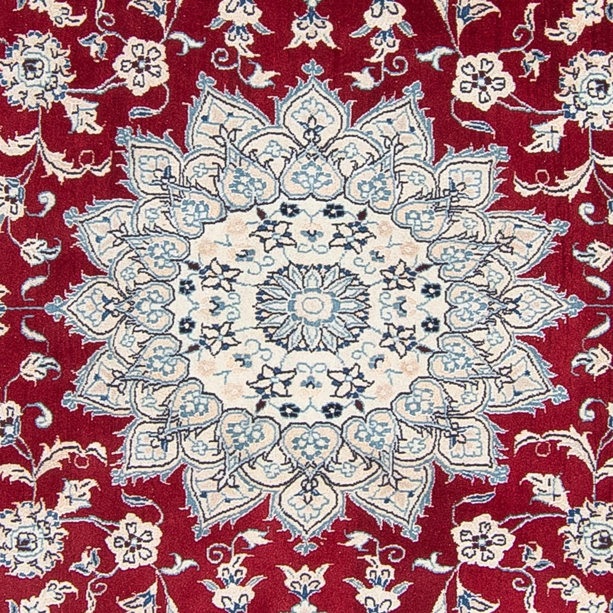 Tappeto Persero - Nain rotondo  - 248 x 248 cm - rosso scuro