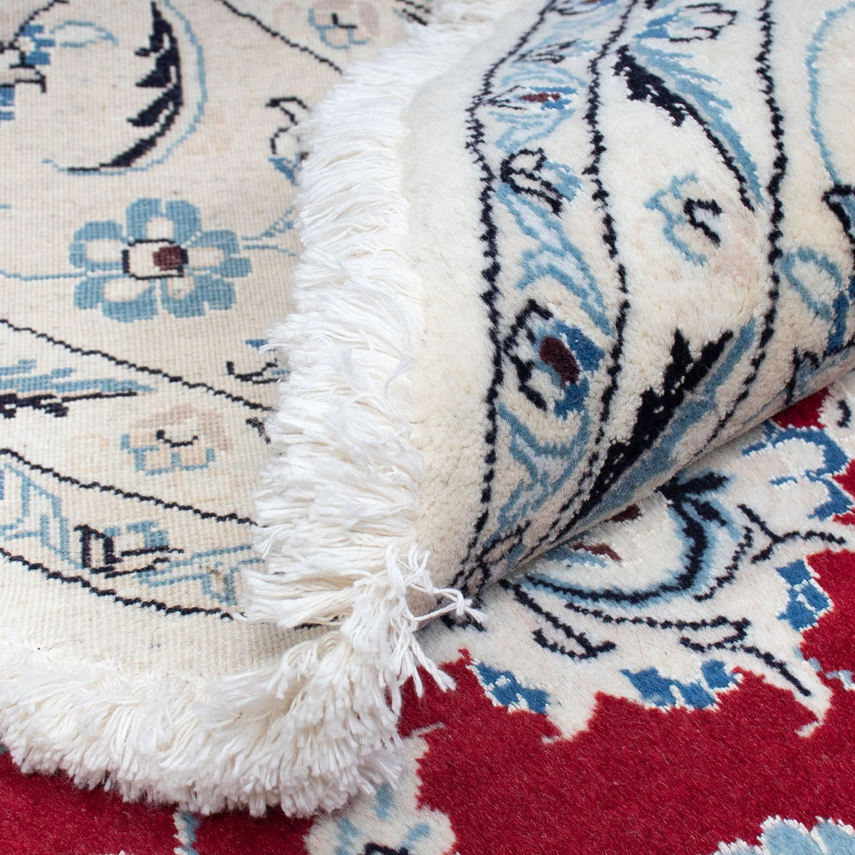 Tappeto Persero - Nain rotondo  - 248 x 248 cm - rosso scuro