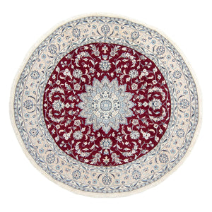 Tappeto Persero - Nain rotondo  - 250 x 250 cm - rosso scuro