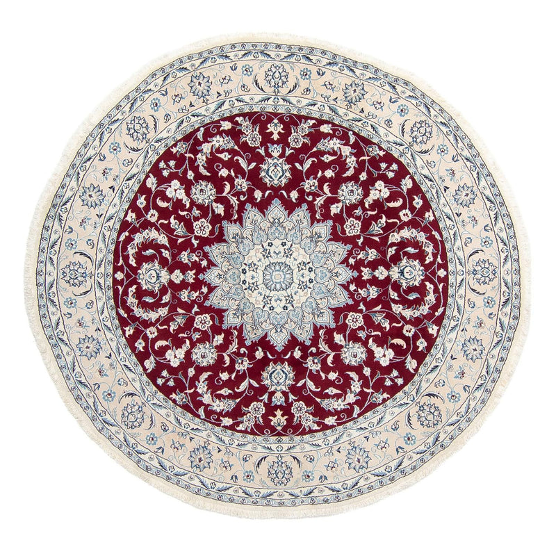 Tappeto Persero - Nain rotondo  - 250 x 250 cm - rosso scuro
