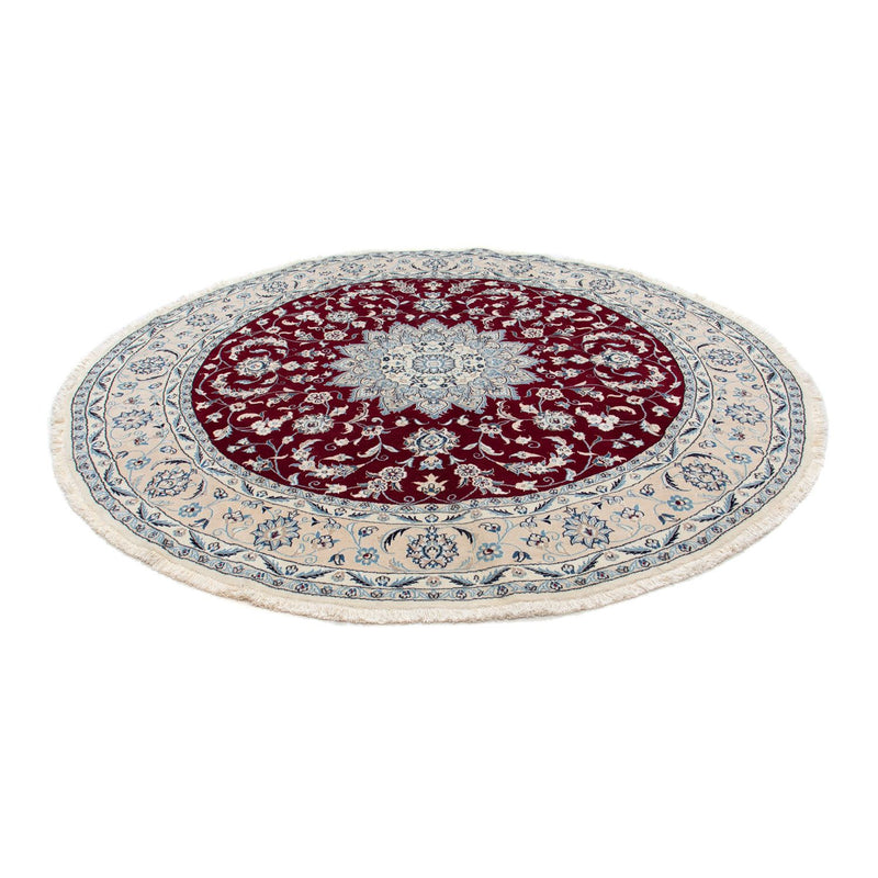 Tappeto Persero - Nain rotondo  - 250 x 250 cm - rosso scuro