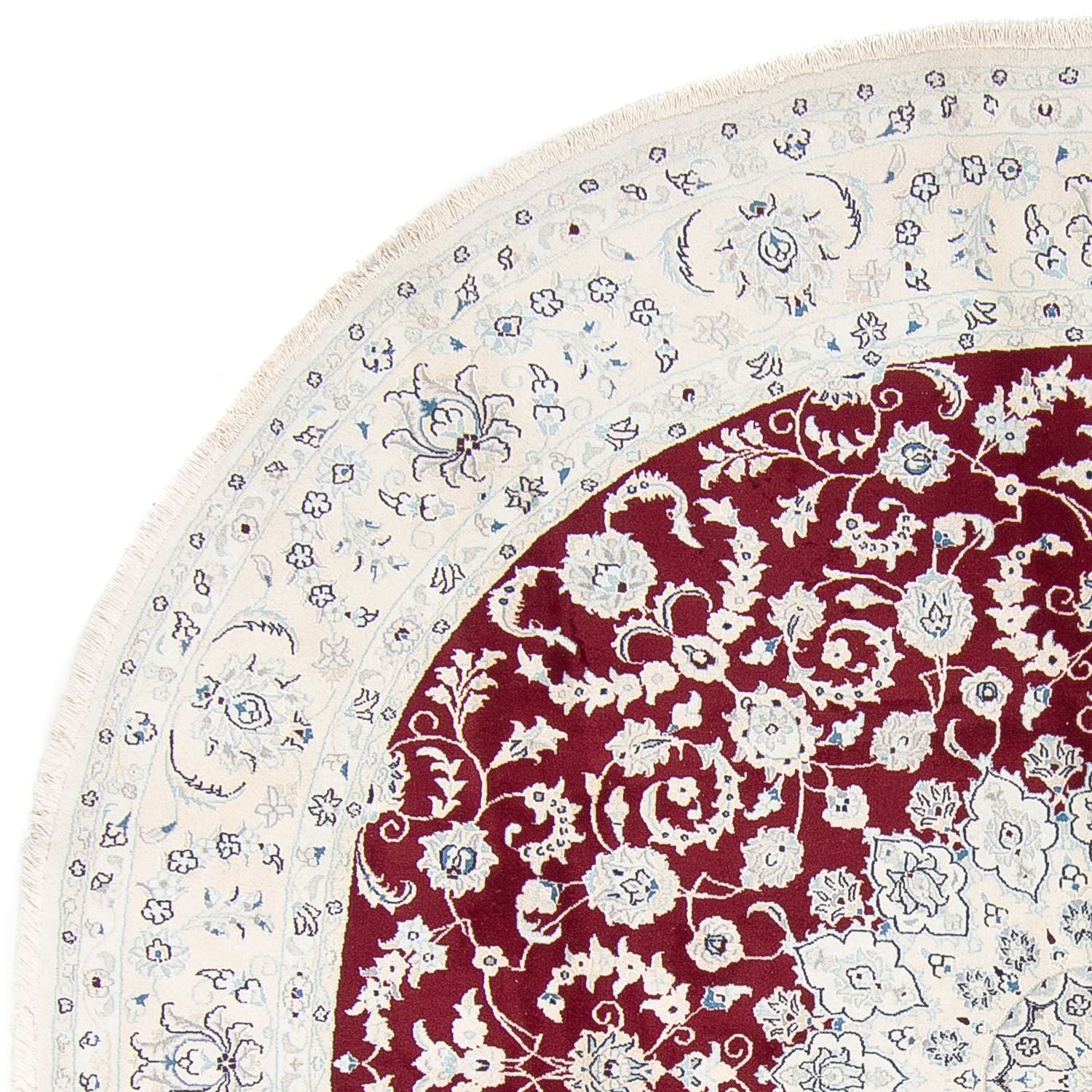 Tappeto Persero - Nain rotondo  - 300 x 300 cm - rosso scuro