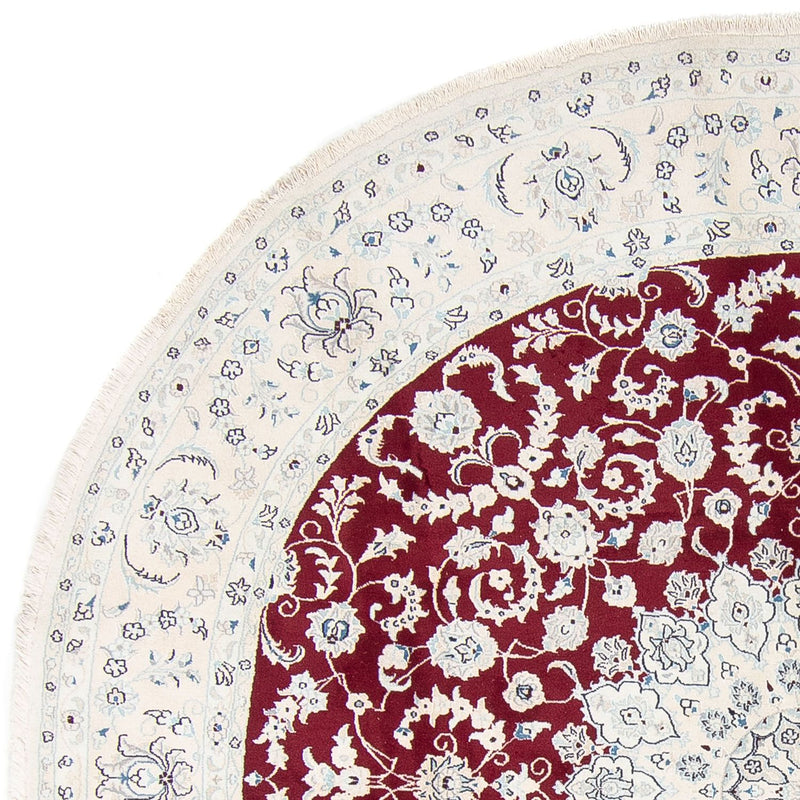 Tappeto Persero - Nain rotondo  - 300 x 300 cm - rosso scuro