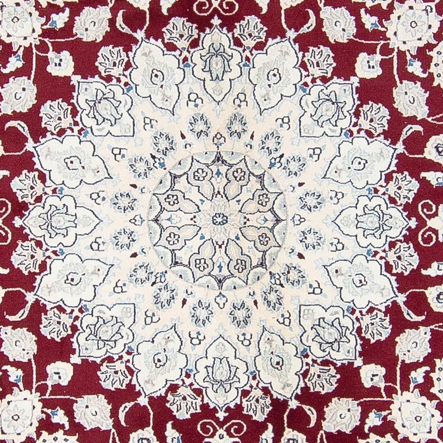 Tappeto Persero - Nain rotondo  - 300 x 300 cm - rosso scuro