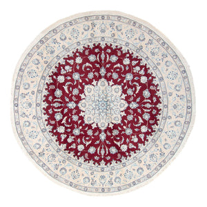Tappeto Persero - Nain rotondo  - 300 x 300 cm - rosso scuro