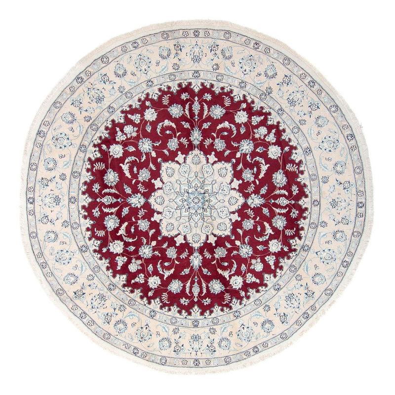 Tappeto Persero - Nain rotondo  - 300 x 300 cm - rosso scuro