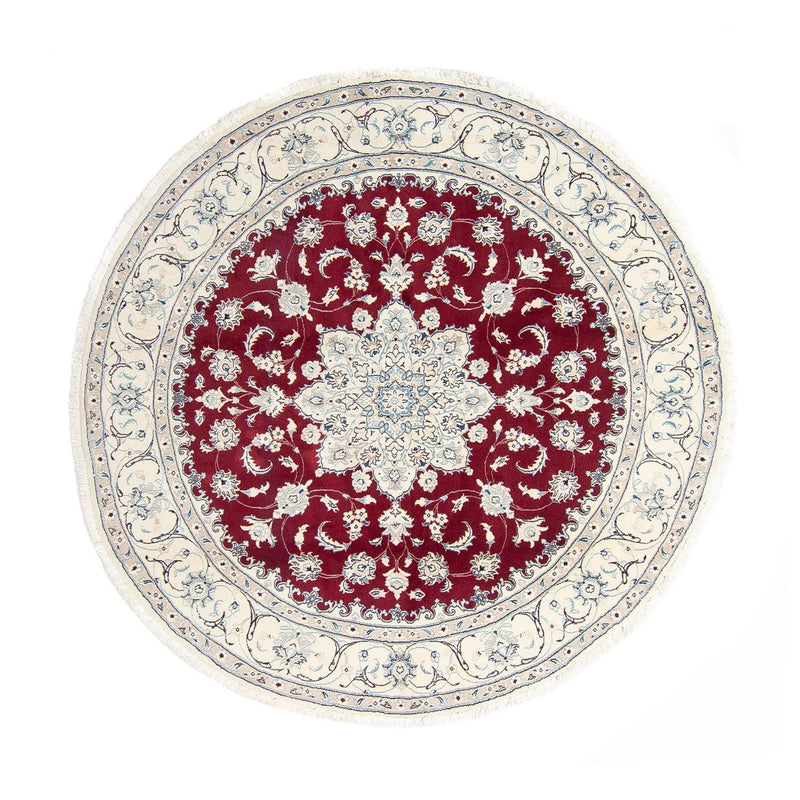 Tappeto Persero - Nain rotondo  - 250 x 250 cm - rosso scuro