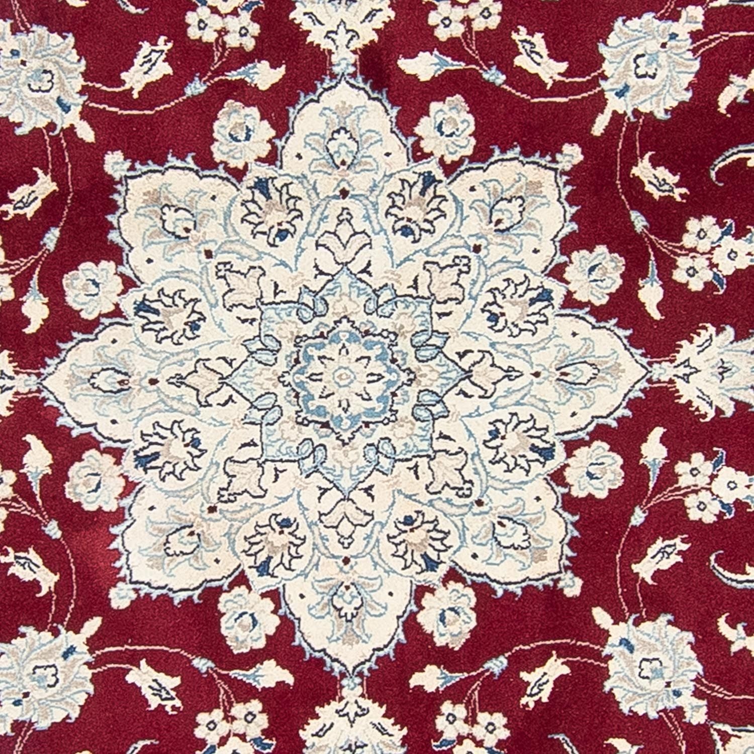 Tappeto Persero - Nain rotondo  - 250 x 250 cm - rosso scuro