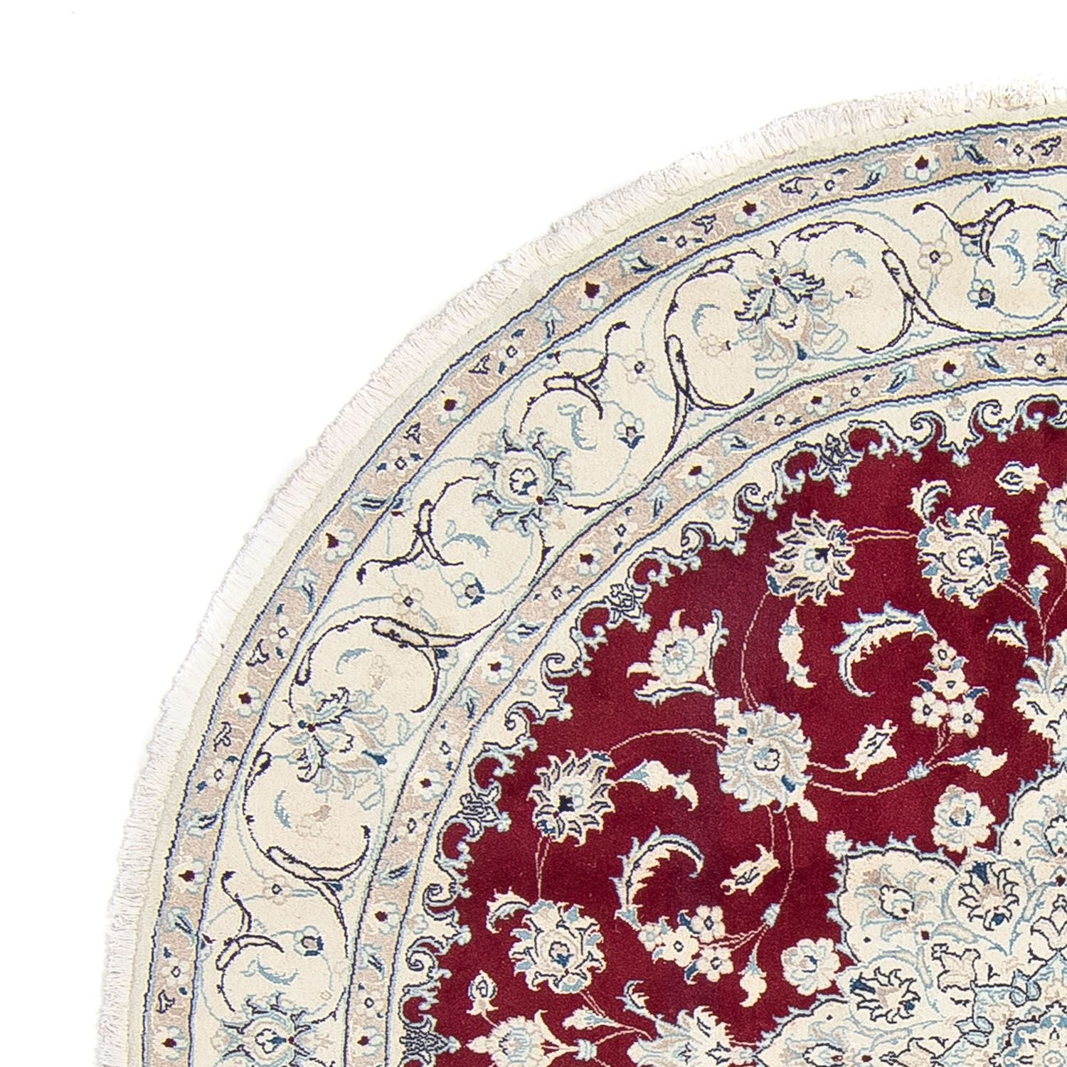 Tappeto Persero - Nain rotondo  - 250 x 250 cm - rosso scuro