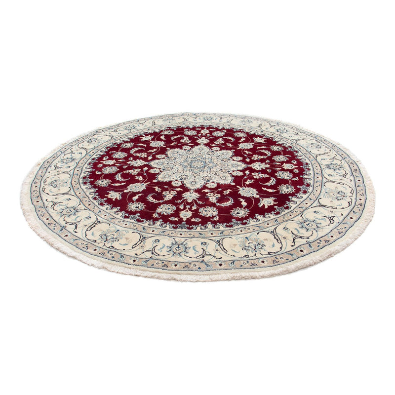 Tappeto Persero - Nain rotondo  - 250 x 250 cm - rosso scuro