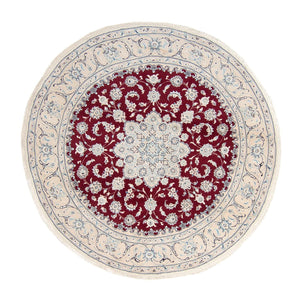 Tappeto Persero - Nain rotondo  - 250 x 250 cm - rosso scuro