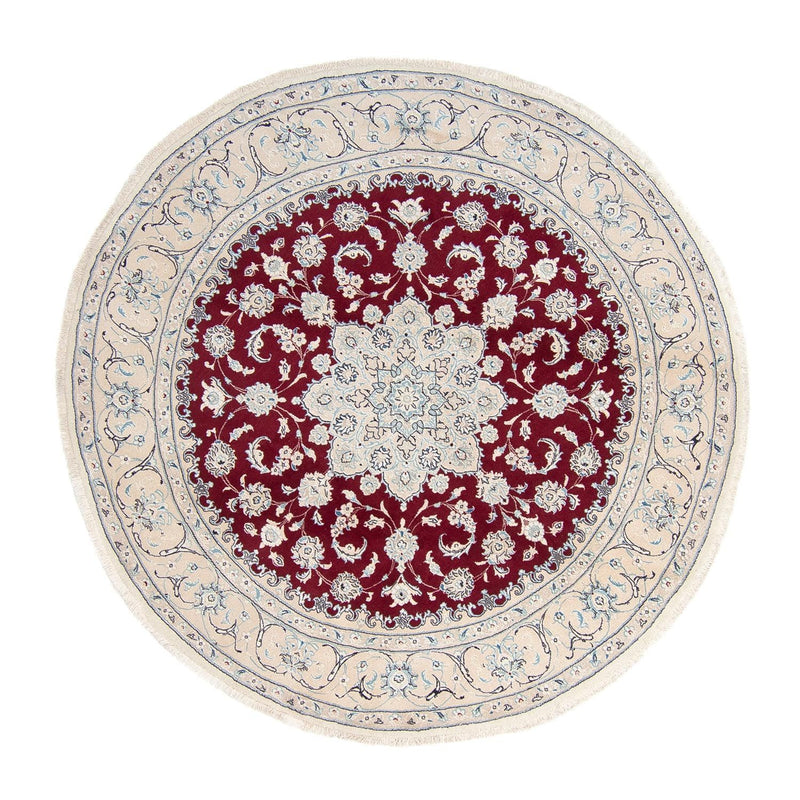 Tappeto Persero - Nain rotondo  - 250 x 250 cm - rosso scuro
