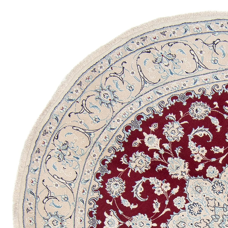 Tappeto Persero - Nain rotondo  - 250 x 250 cm - rosso scuro