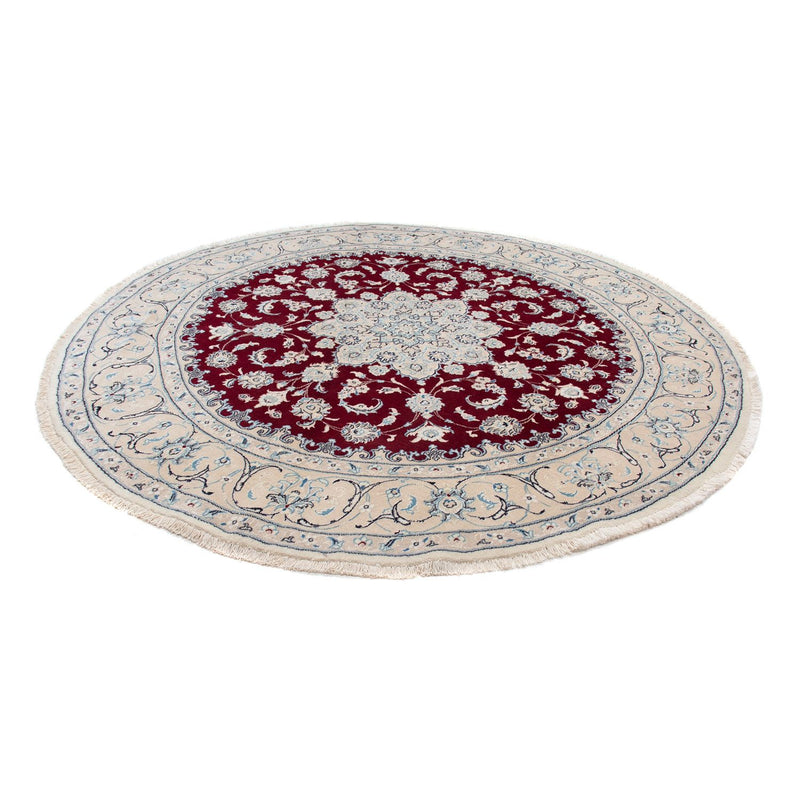 Tappeto Persero - Nain rotondo  - 250 x 250 cm - rosso scuro