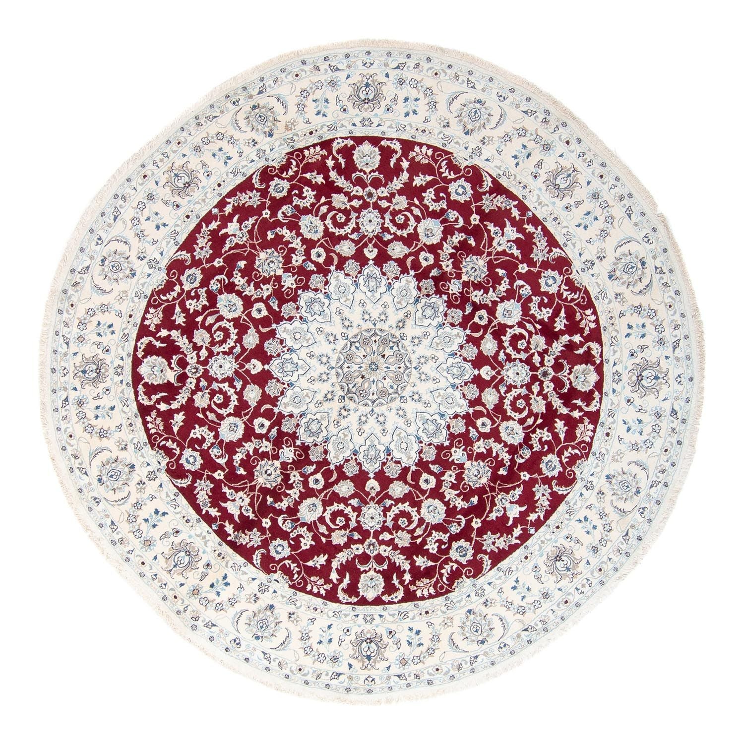 Tappeto Persero - Nain rotondo  - 300 x 300 cm - rosso scuro