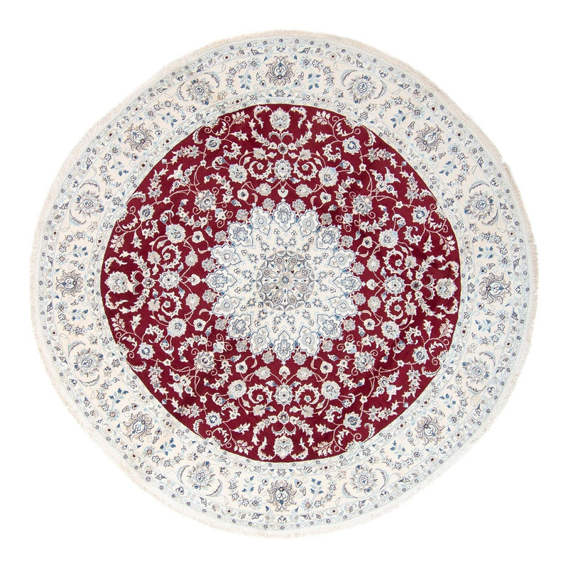 Tappeto Persero - Nain rotondo  - 300 x 300 cm - rosso scuro