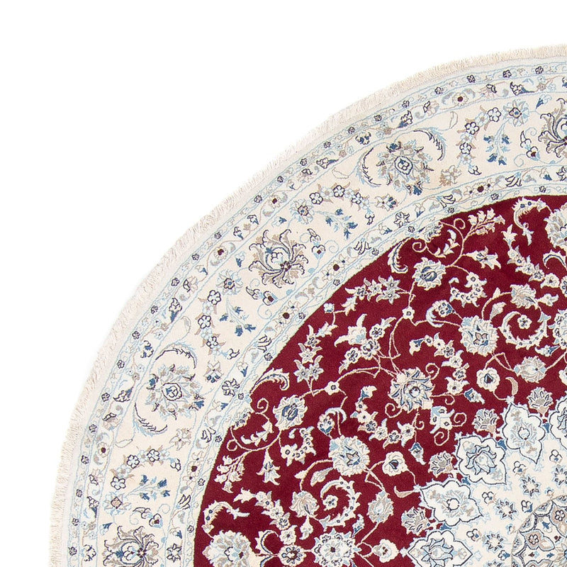 Tappeto Persero - Nain rotondo  - 300 x 300 cm - rosso scuro