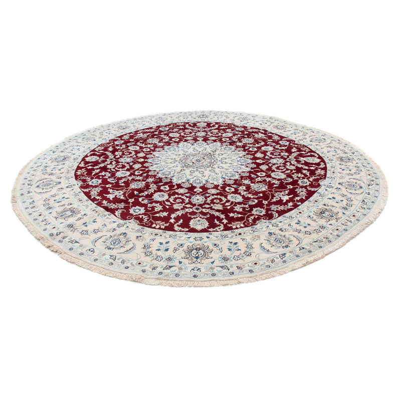Tappeto Persero - Nain rotondo  - 300 x 300 cm - rosso scuro
