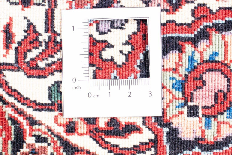 Tappeto Persero - Bidjar rotondo  - 205 x 205 cm - rosso scuro