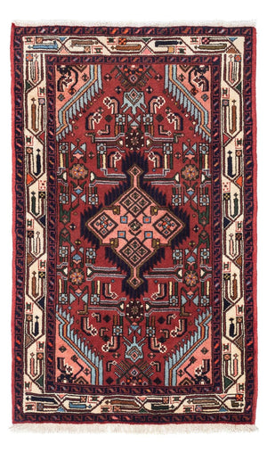 Tappeto Persero - Nomade - 125 x 80 cm - rosso scuro