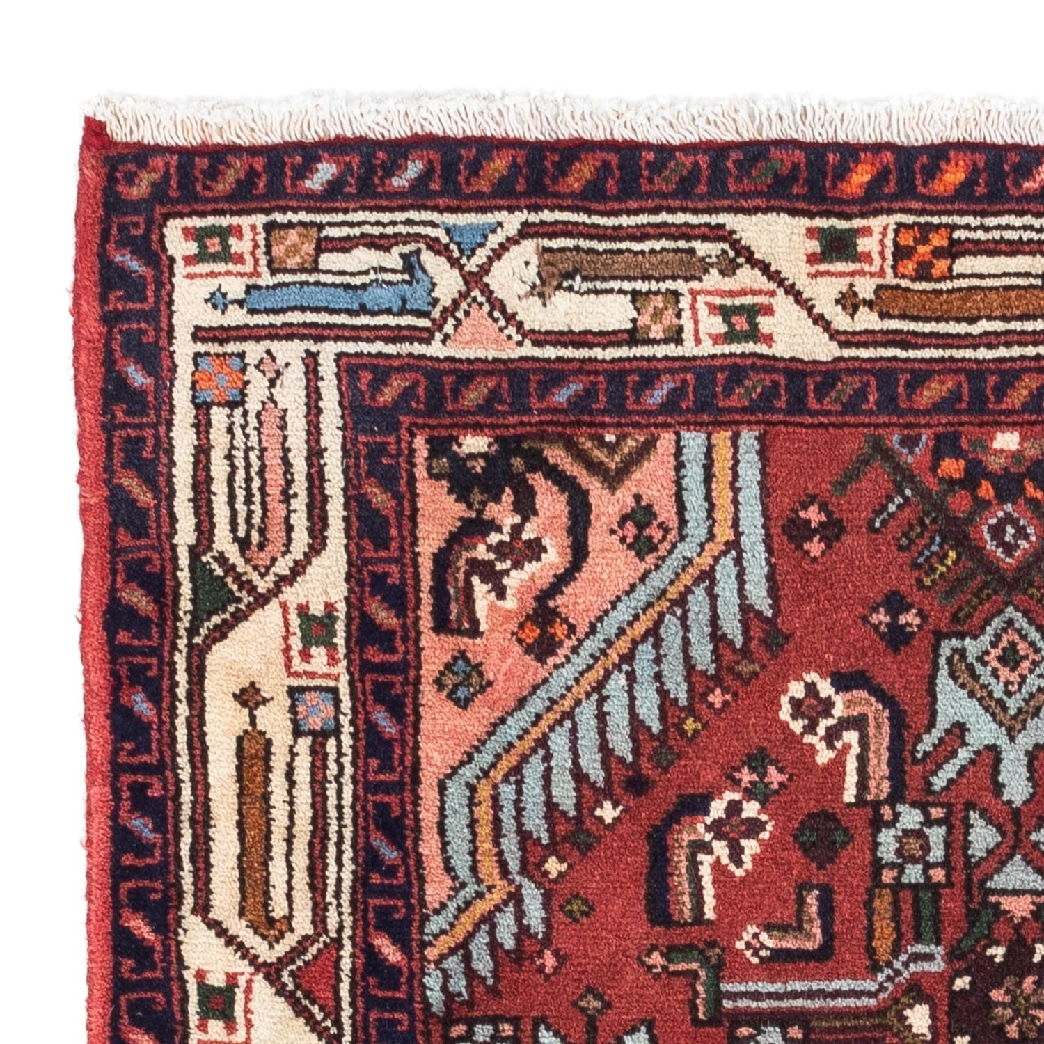 Tappeto Persero - Nomade - 125 x 80 cm - rosso scuro