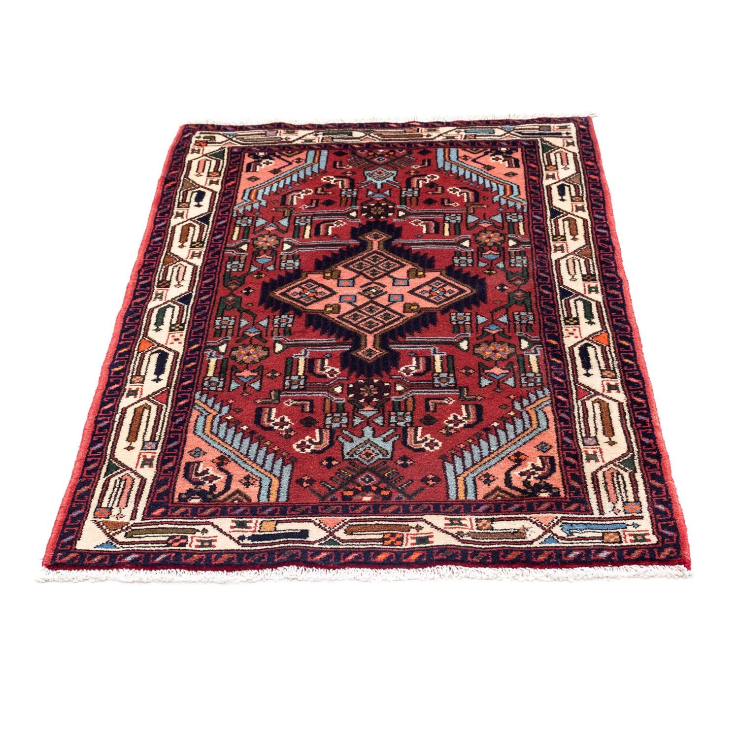 Tappeto Persero - Nomade - 125 x 80 cm - rosso scuro