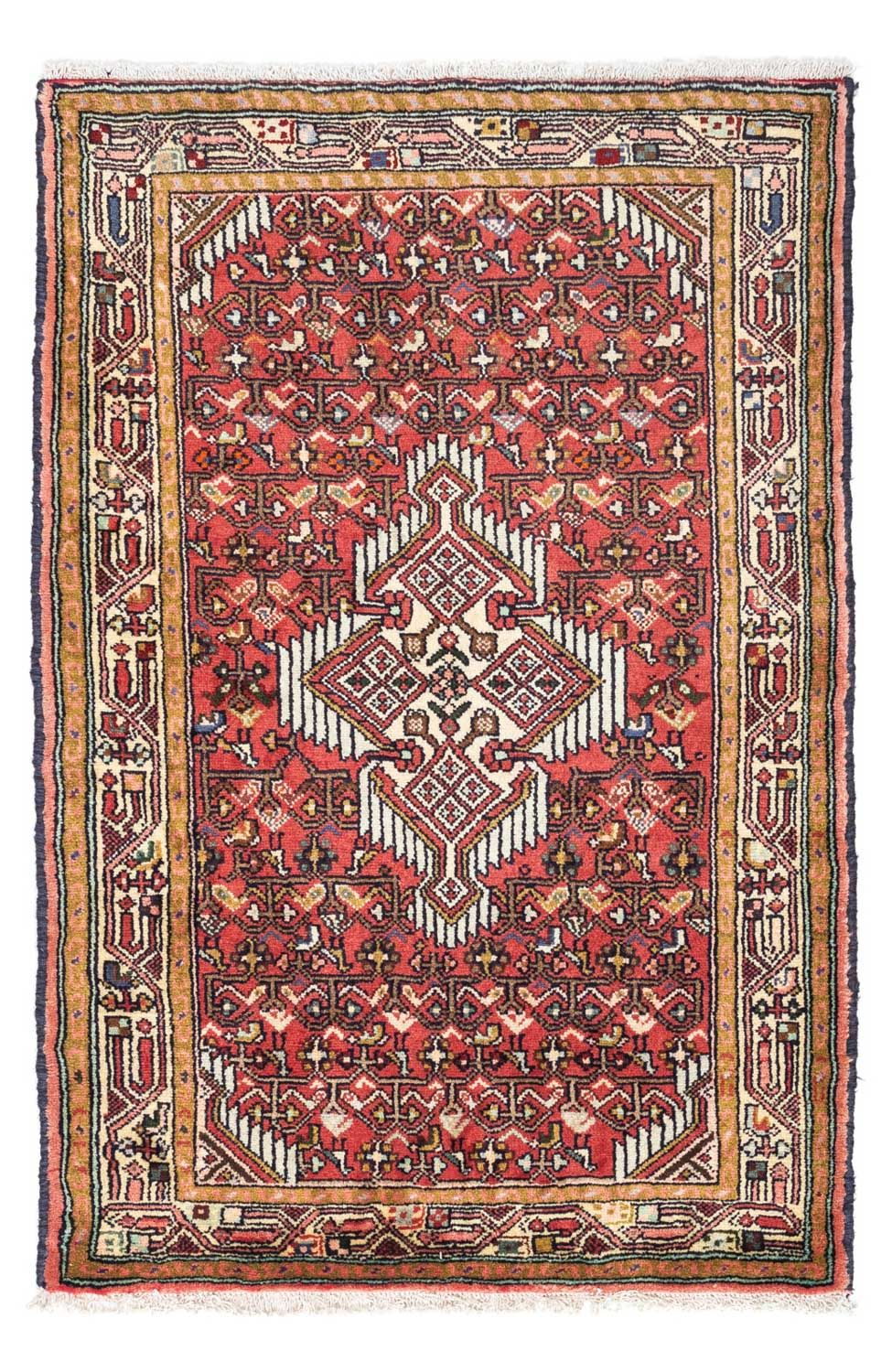 Tappeto Persero - Nomade - 125 x 80 cm - rosso chiaro