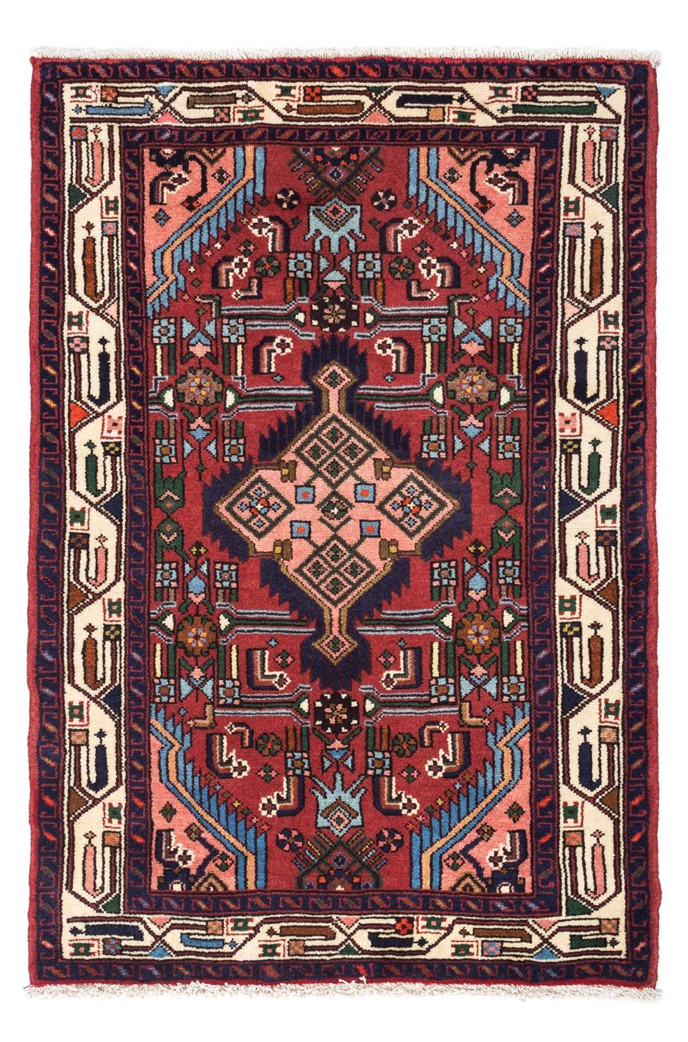 Tappeto Persero - Nomade - 125 x 80 cm - rosso scuro