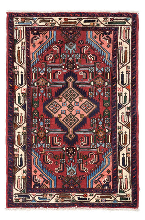 Tappeto Persero - Nomade - 125 x 80 cm - rosso scuro