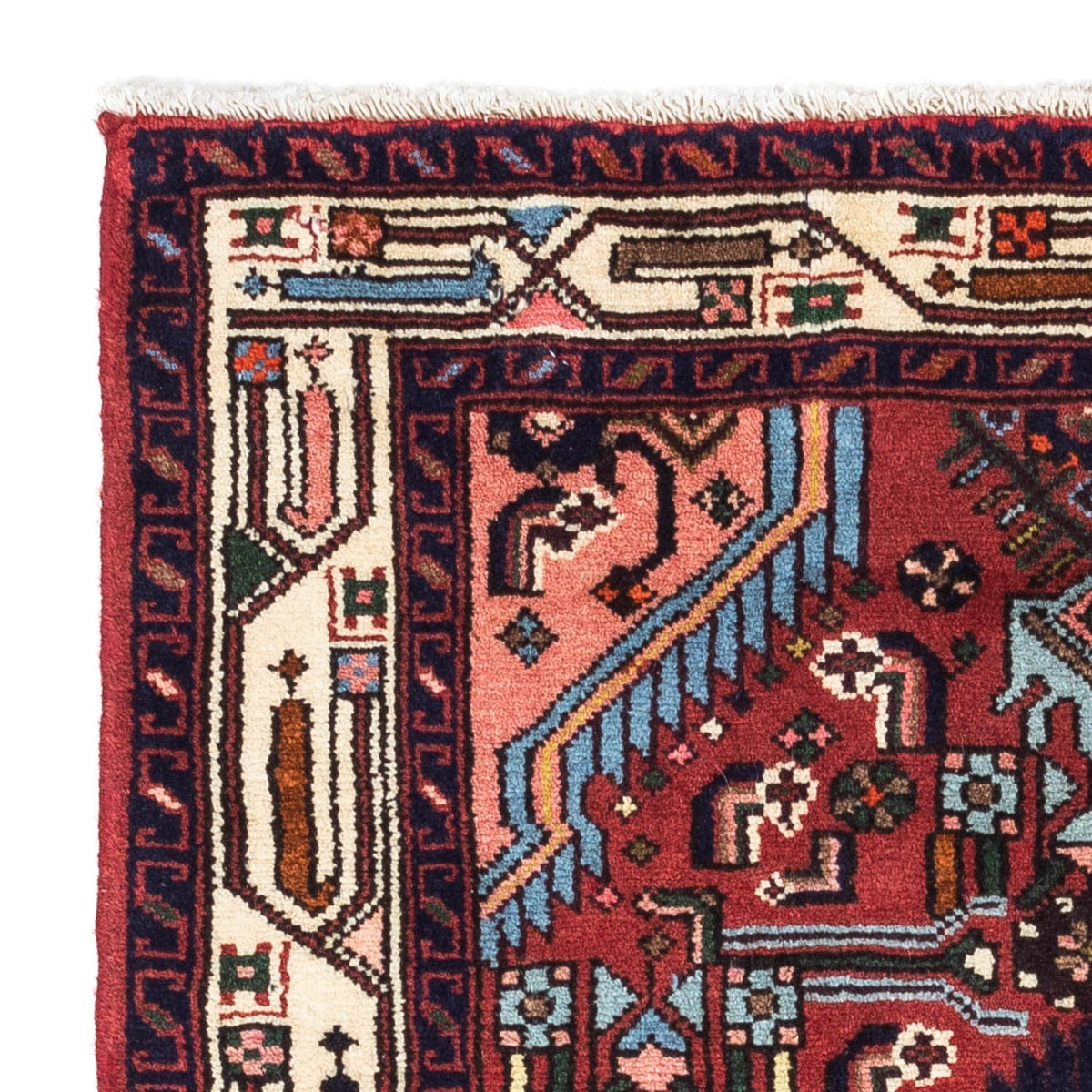 Tappeto Persero - Nomade - 125 x 80 cm - rosso scuro