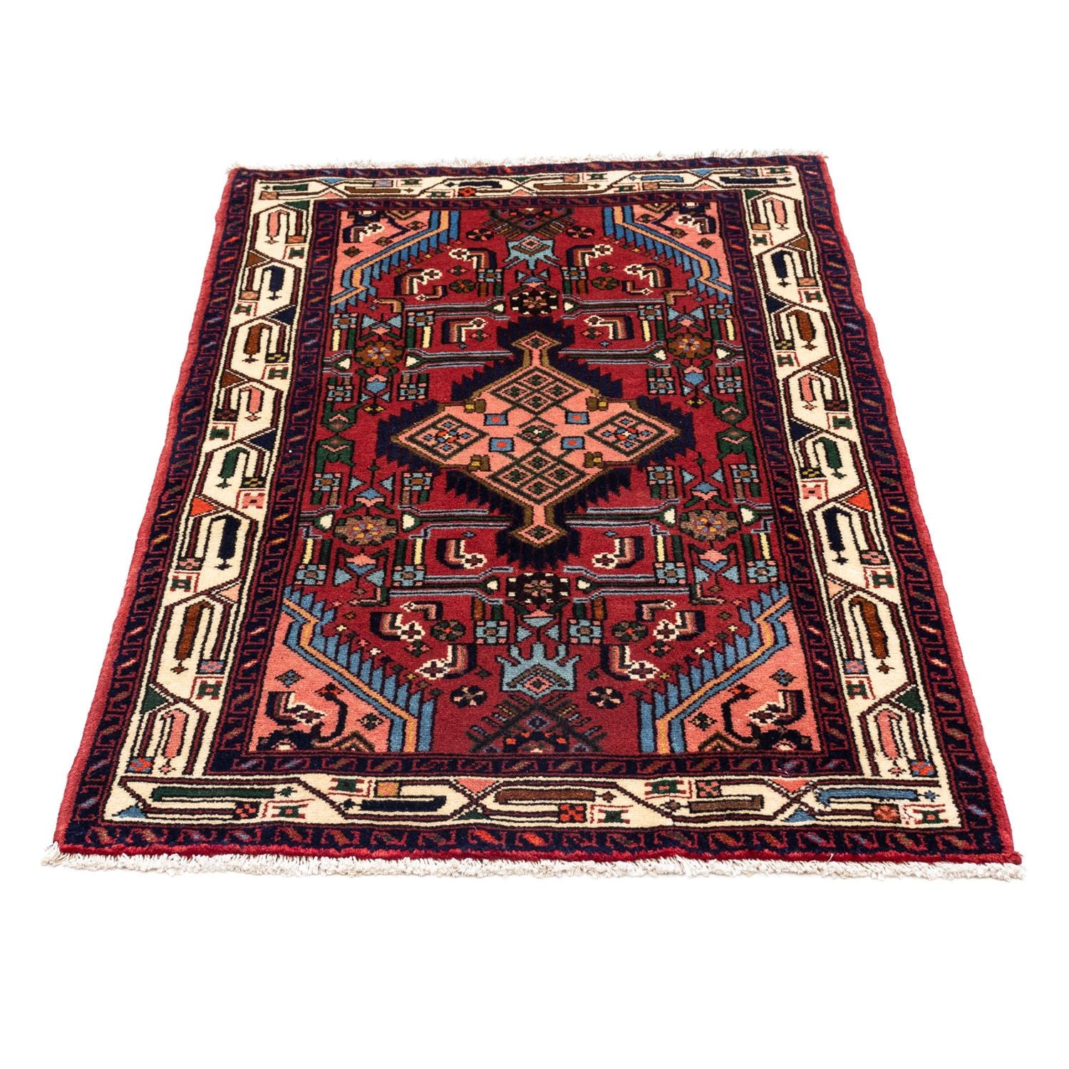Tappeto Persero - Nomade - 125 x 80 cm - rosso scuro