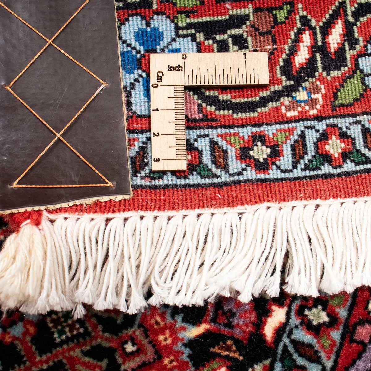 Tappeto Persero - Bidjar - 251 x 203 cm - rosso scuro