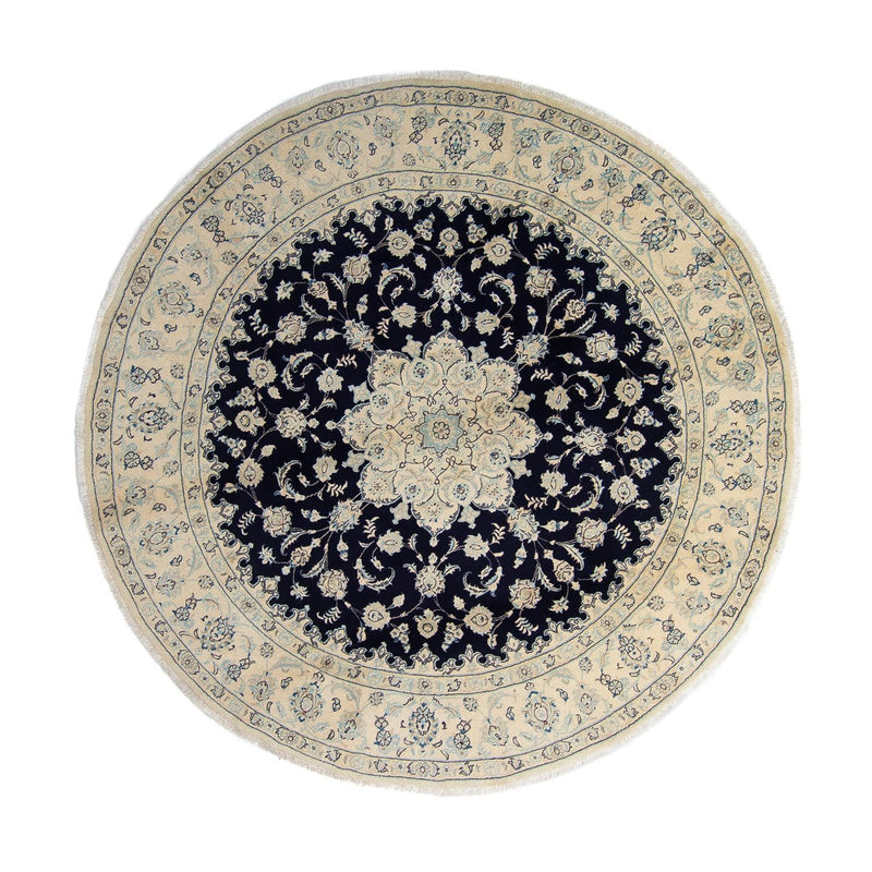 Tappeto Persero - Nain rotondo  - 300 x 300 cm - blu scuro