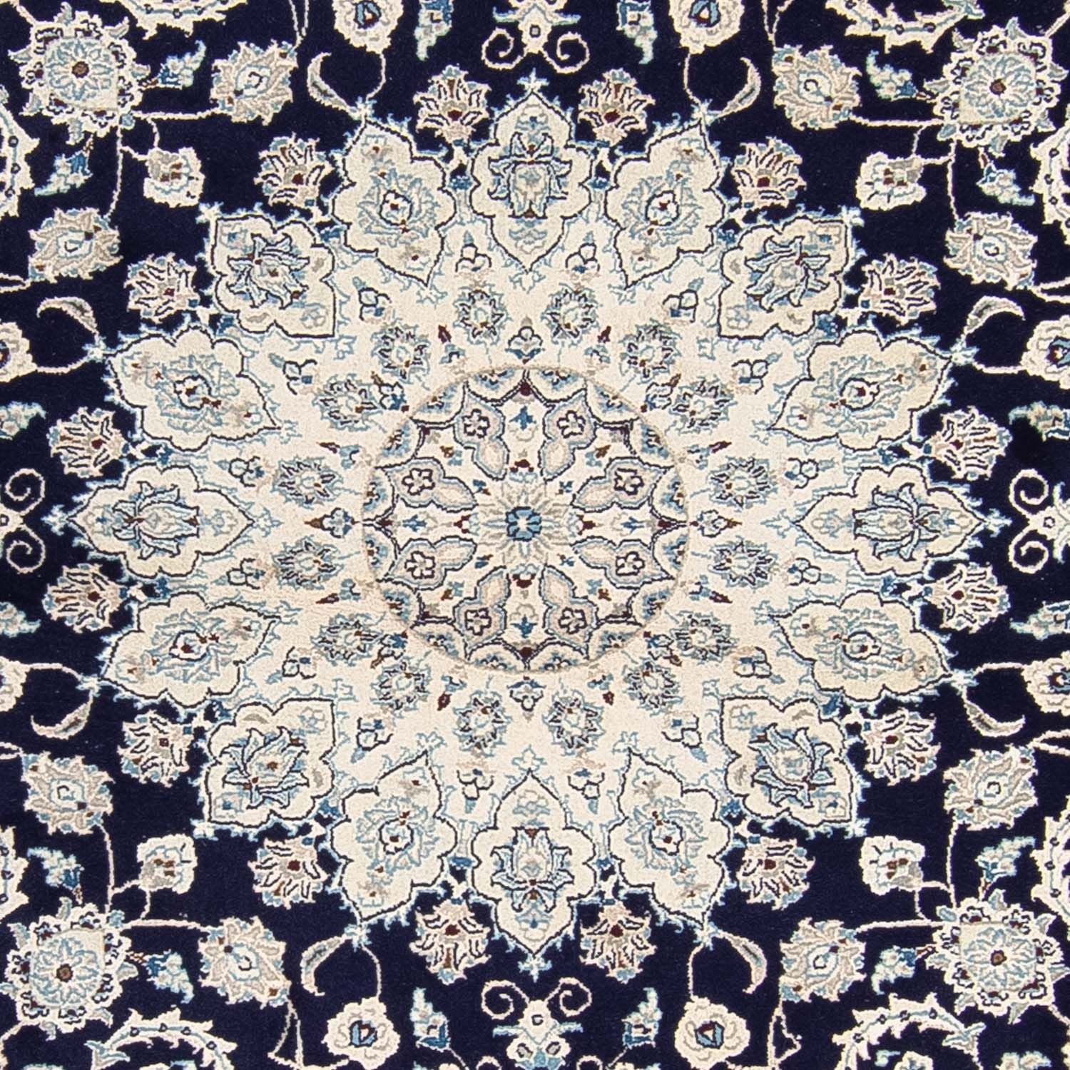 Tappeto Persero - Nain rotondo  - 295 x 295 cm - blu scuro