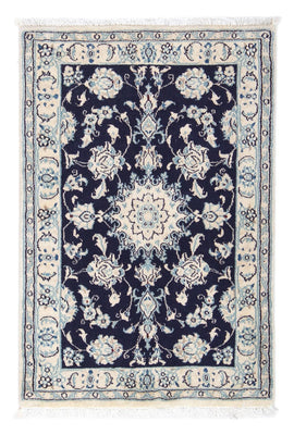 Tappeto Persero - Nain - Reale - 90 x 60 cm - blu scuro