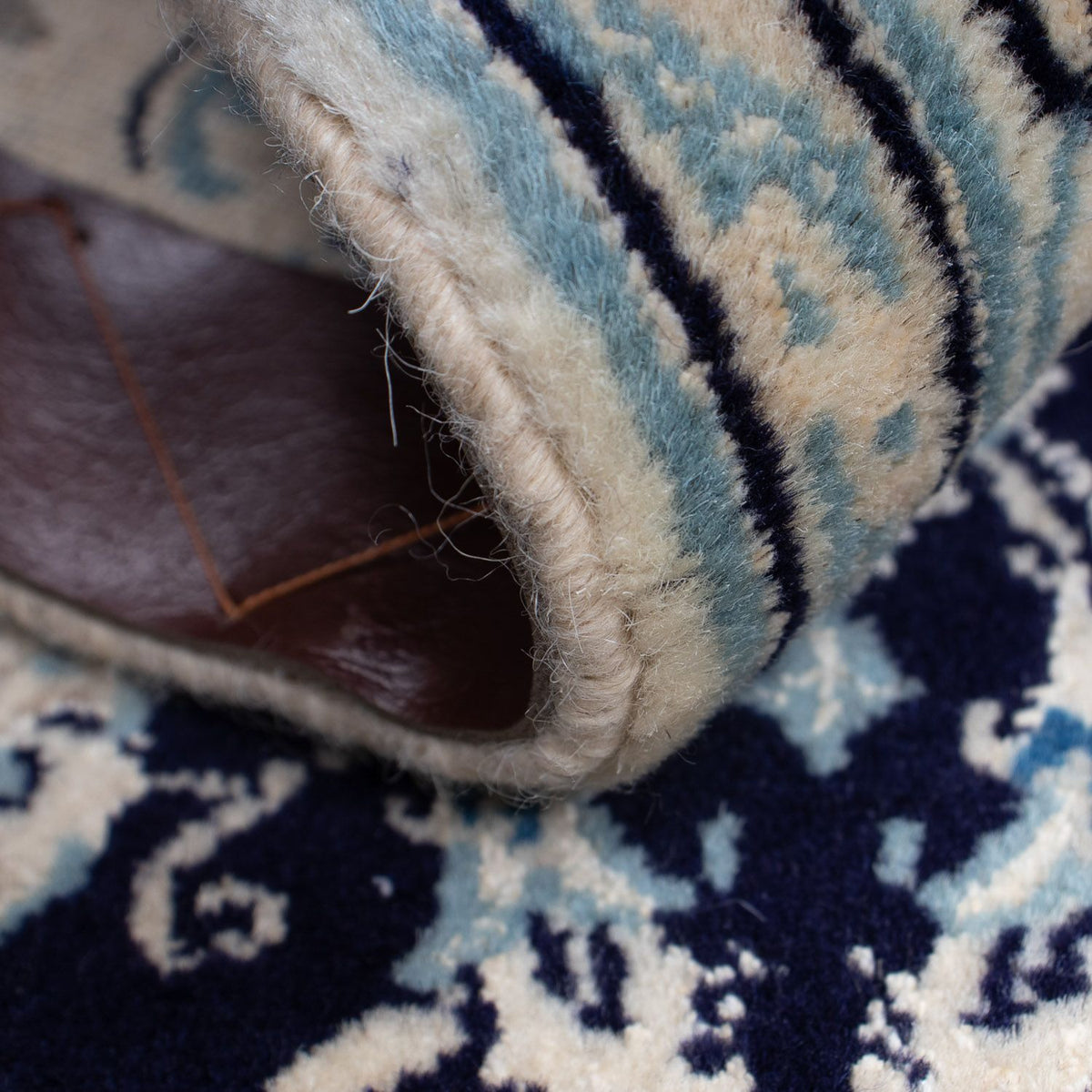 Tappeto Persero - Nain - Reale - 90 x 60 cm - blu scuro