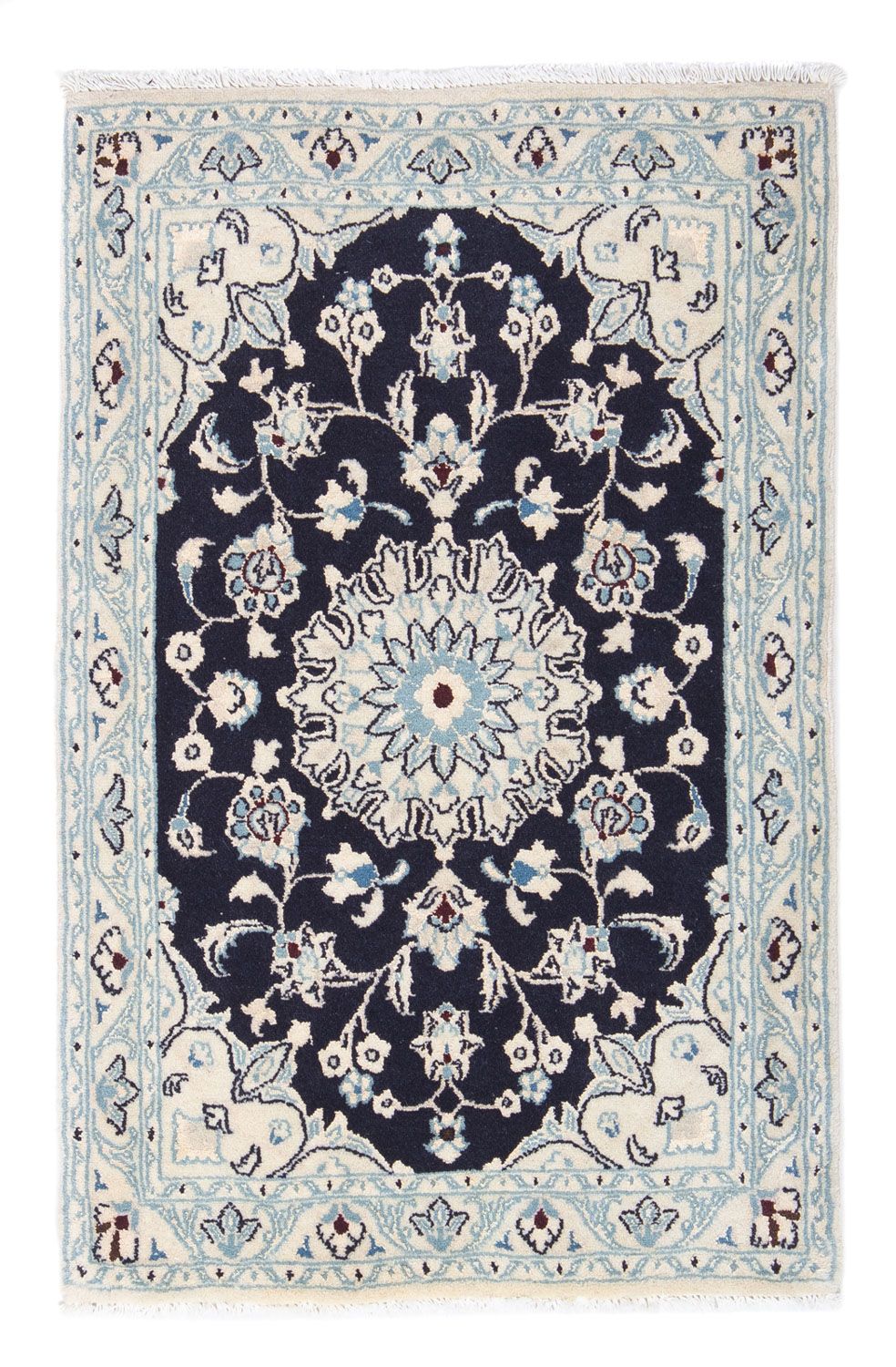 Tappeto Persero - Nain - Reale - 90 x 60 cm - blu scuro
