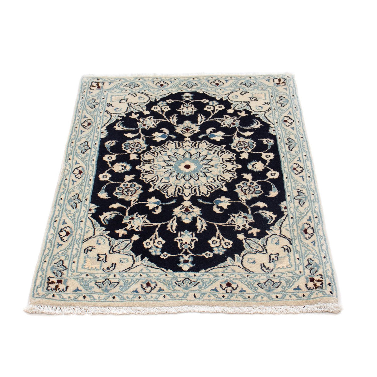 Tappeto Persero - Nain - Reale - 90 x 60 cm - blu scuro