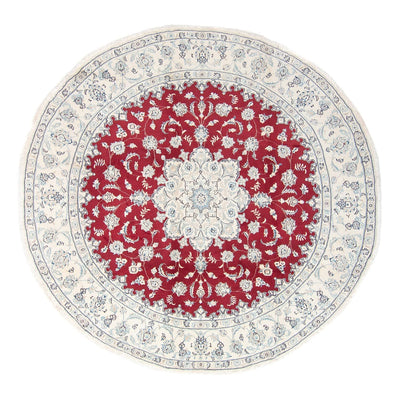 Tappeto Persero - Nain - Reale rotondo  - 90 x 60 cm - rosso