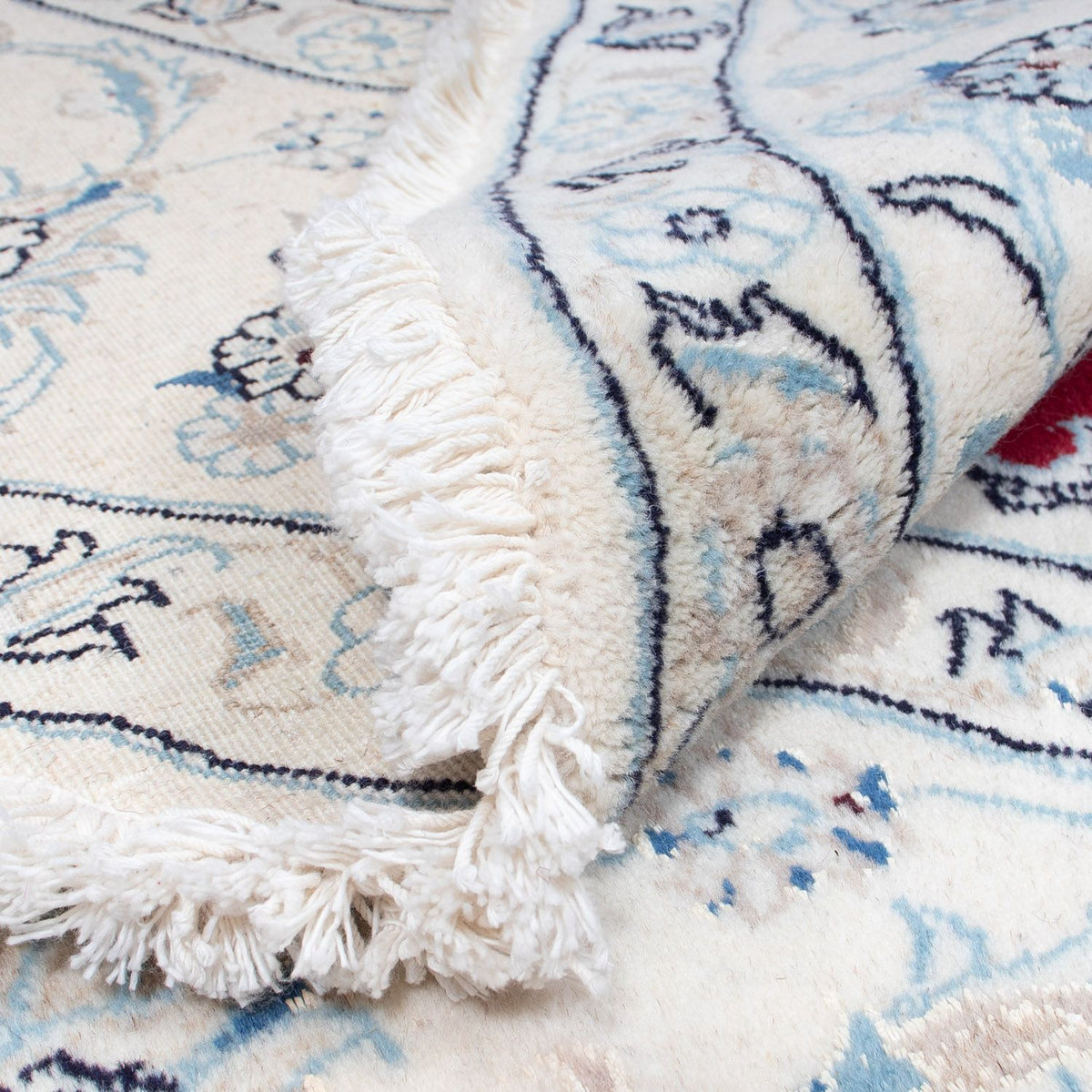 Tappeto Persero - Nain - Reale rotondo  - 90 x 60 cm - rosso