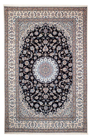 Tappeto Persero - Nain - Premio - 264 x 177 cm - blu scuro