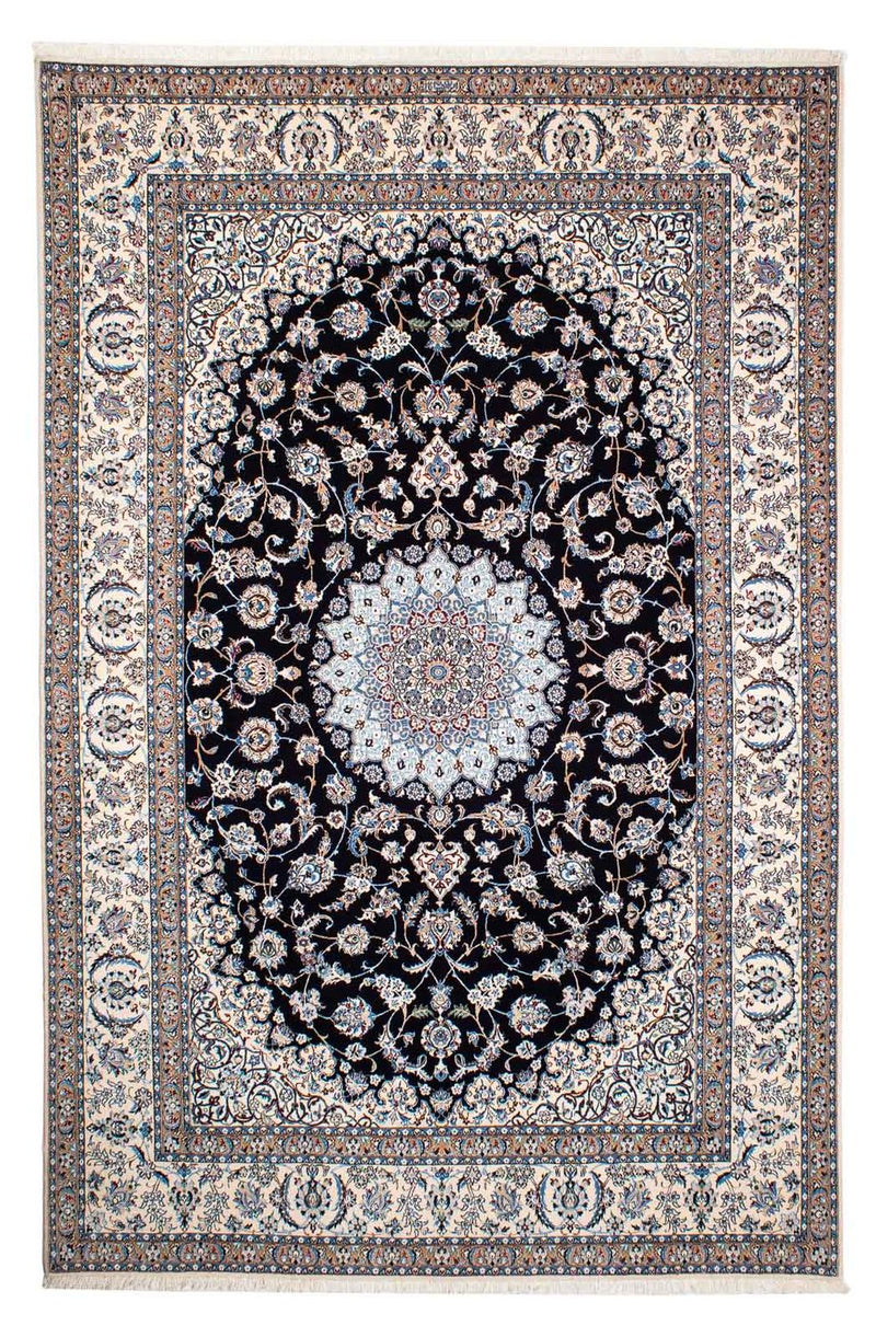 Tappeto Persero - Nain - Premio - 264 x 177 cm - blu scuro