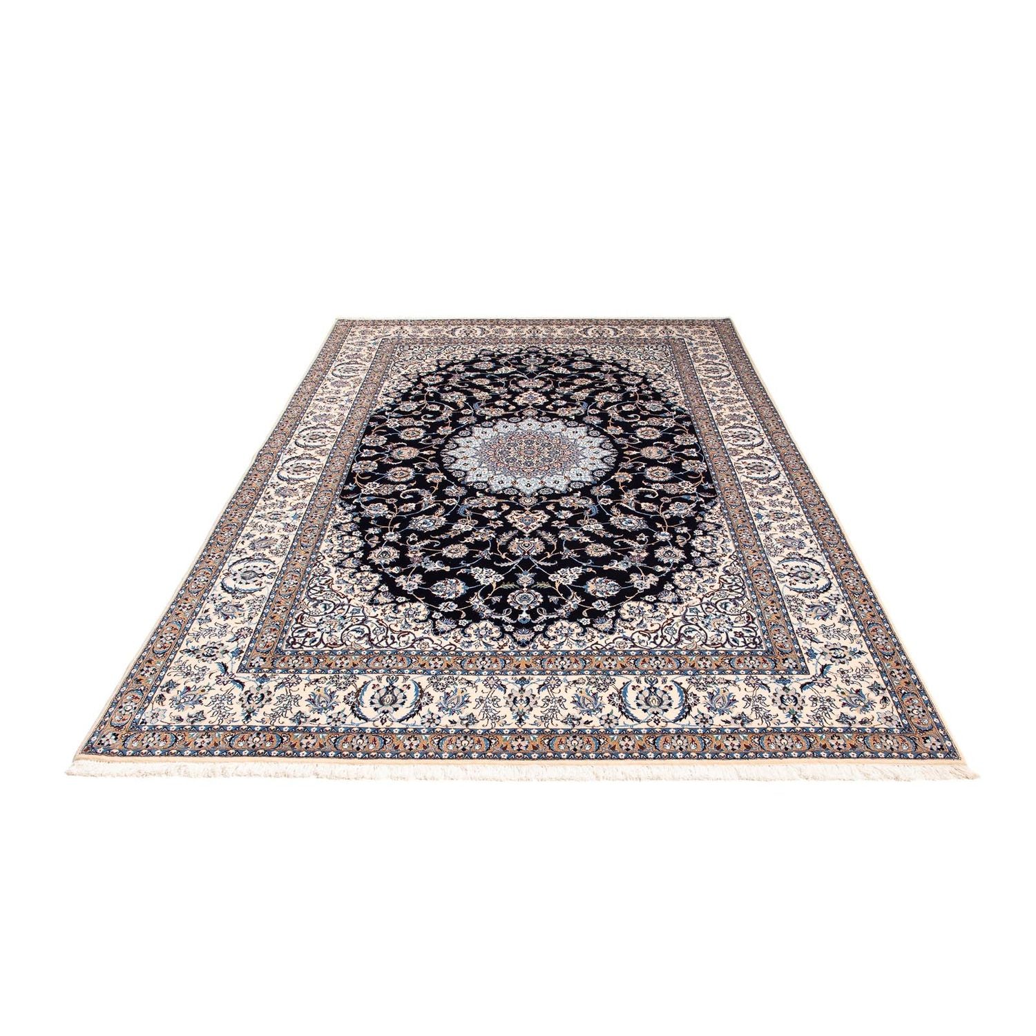 Tappeto Persero - Nain - Premio - 264 x 177 cm - blu scuro