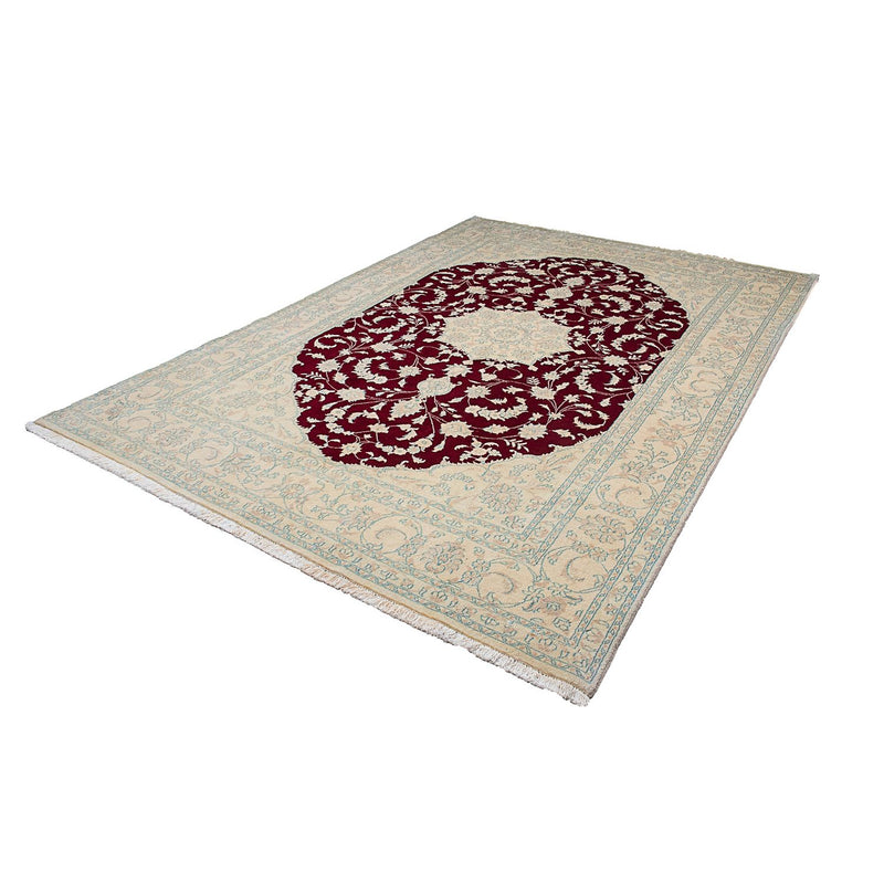 Tappeto Persero - Nain - 290 x 198 cm - rosso scuro