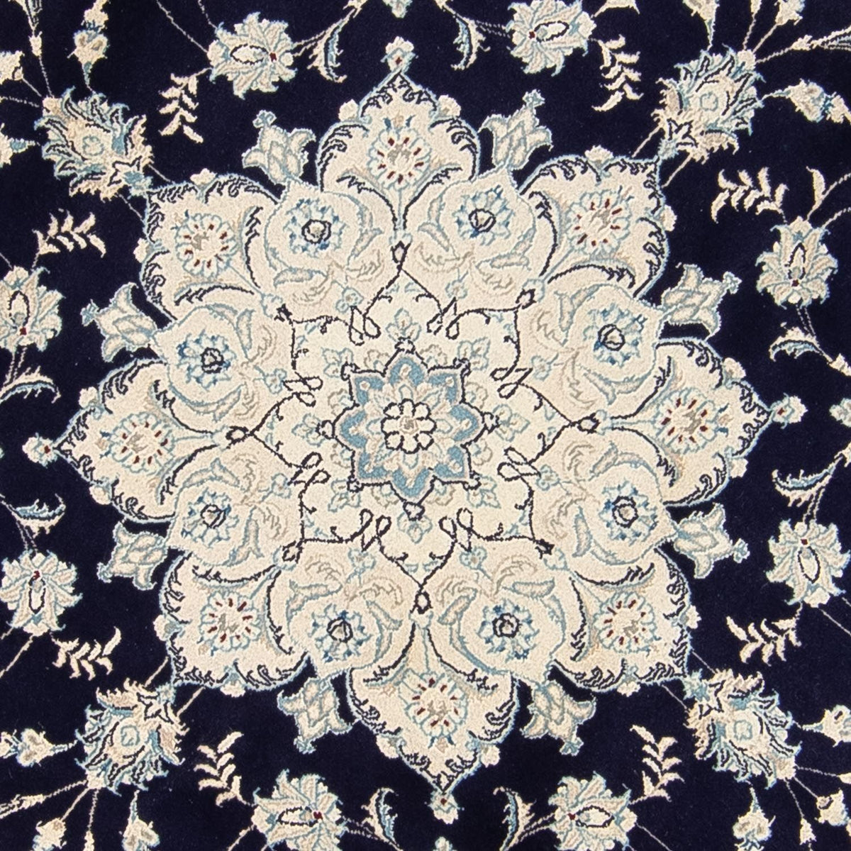 Tappeto Persero - Nain rotondo  - 290 x 290 cm - blu scuro